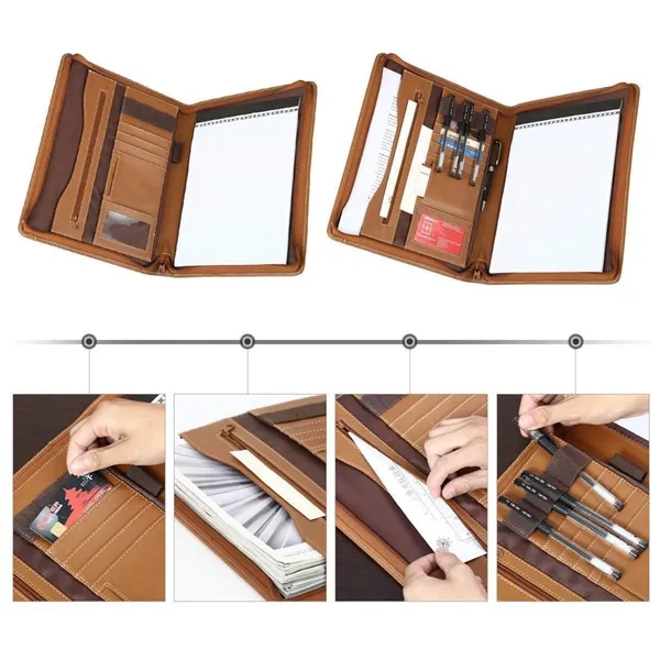 Business Folder Padfolio A4 Writing Pad Document Organizer - Business Folder Padfolio A4 Writing Pad Document Organizer - Image 1 of 2