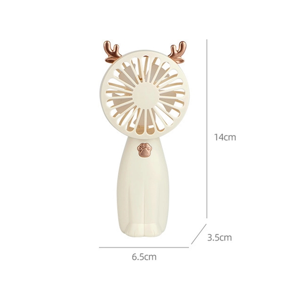 Cuty animal shape handheld Fan - Cuty animal shape handheld Fan - Image 1 of 1