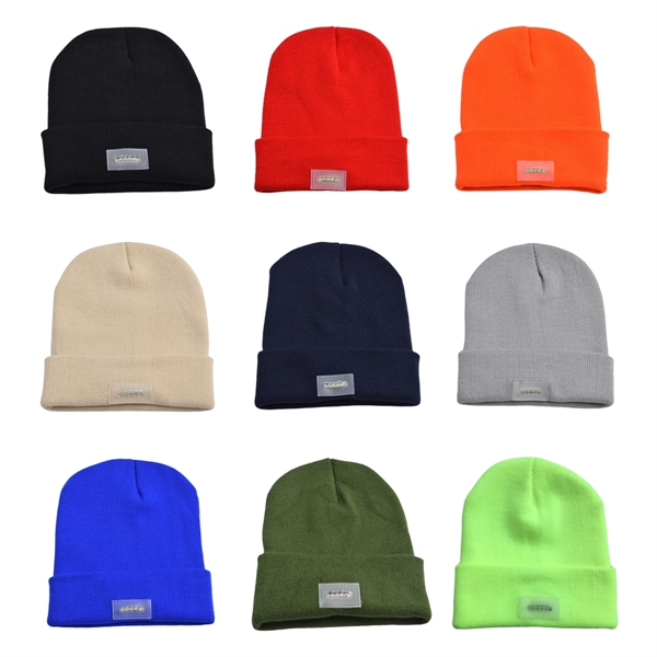 LED Beanie Hat - LED Beanie Hat - Image 2 of 2