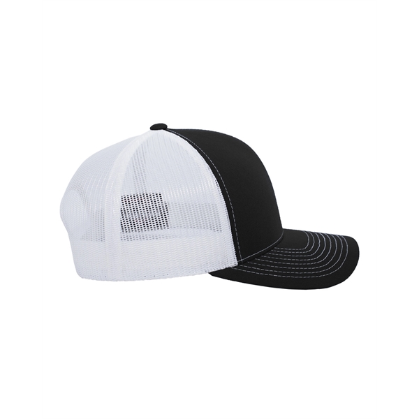 Pacific Headwear Contrast Stitch Trucker Snapback - Pacific Headwear Contrast Stitch Trucker Snapback - Image 14 of 58