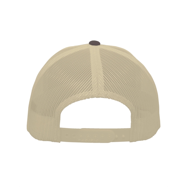 Pacific Headwear Contrast Stitch Trucker Snapback - Pacific Headwear Contrast Stitch Trucker Snapback - Image 15 of 58