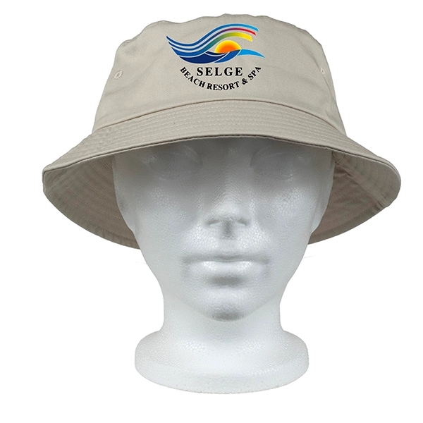 Full Color Imprint Cotton Bucket Hat - Full Color Imprint Cotton Bucket Hat - Image 2 of 42