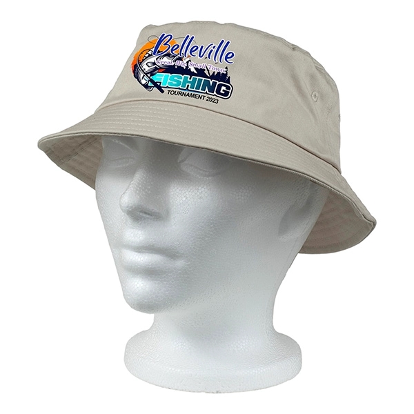 Full Color Imprint Cotton Bucket Hat - Full Color Imprint Cotton Bucket Hat - Image 4 of 42