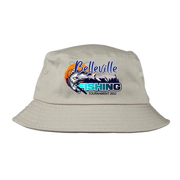 Full Color Imprint Cotton Bucket Hat - Full Color Imprint Cotton Bucket Hat - Image 8 of 42