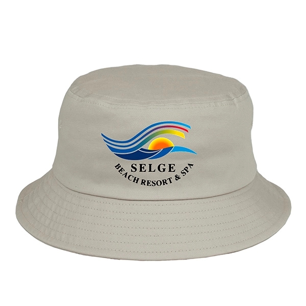 Full Color Imprint Cotton Bucket Hat - Full Color Imprint Cotton Bucket Hat - Image 13 of 42