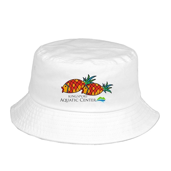 Full Color Imprint Cotton Bucket Hat - Full Color Imprint Cotton Bucket Hat - Image 42 of 42