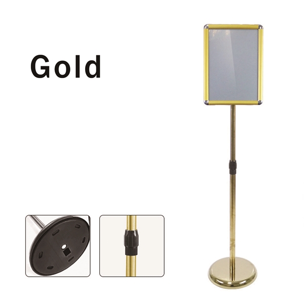 Adjustable Sign Holder Stand With Base - Adjustable Sign Holder Stand With Base - Image 5 of 6