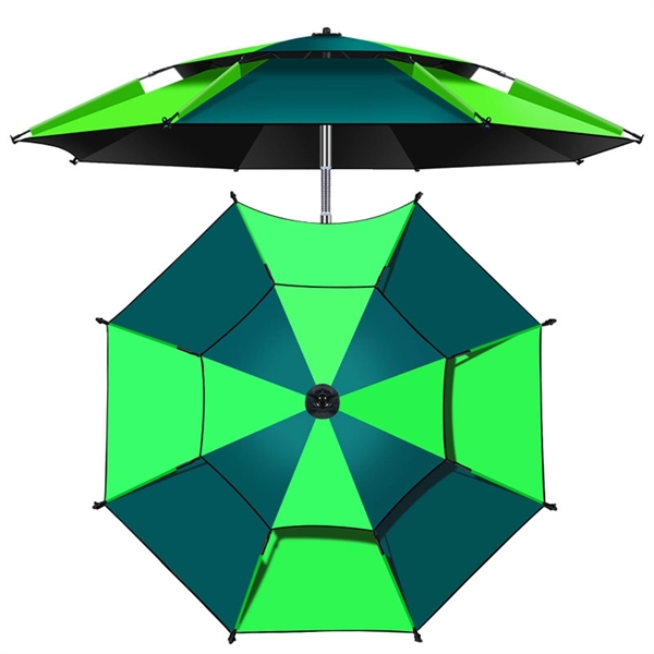 Heavy Duty Stainless Steel Beach Umbrella with Sand Anchor - Heavy Duty Stainless Steel Beach Umbrella with Sand Anchor - Image 10 of 11