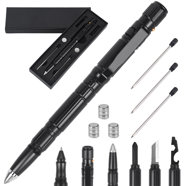 9 in 1 multifunctional Tactical pen - 9 in 1 multifunctional Tactical pen - Image 0 of 4