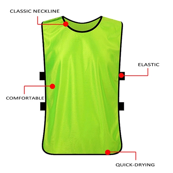Team Sports Game Scrimmage Training Vest - Team Sports Game Scrimmage Training Vest - Image 2 of 2