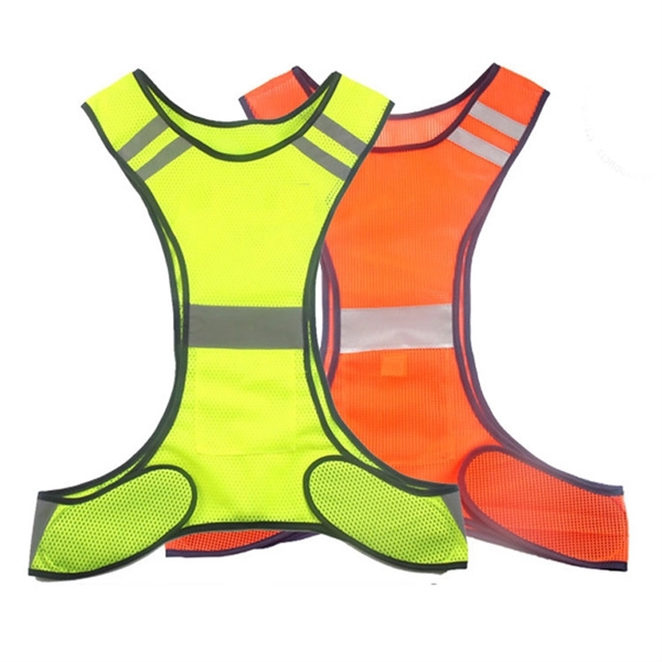 Reflective Safety Running Vest - Reflective Safety Running Vest - Image 1 of 1