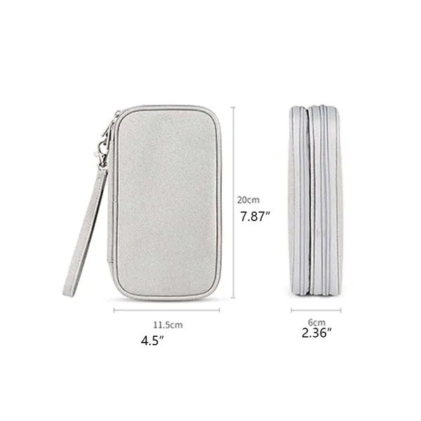 Electronic Accessories Cable Organizer Bag - Electronic Accessories Cable Organizer Bag - Image 1 of 6