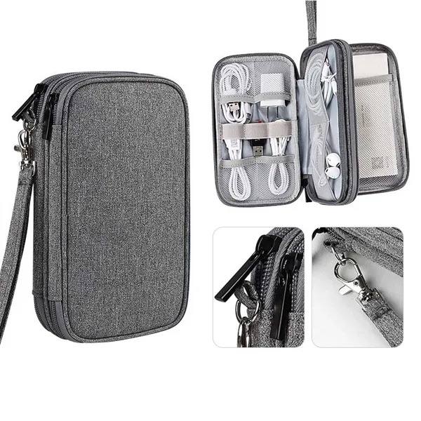 Electronic Accessories Cable Organizer Bag - Electronic Accessories Cable Organizer Bag - Image 2 of 6