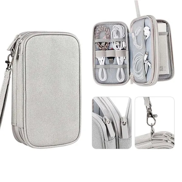 Electronic Accessories Cable Organizer Bag - Electronic Accessories Cable Organizer Bag - Image 5 of 6