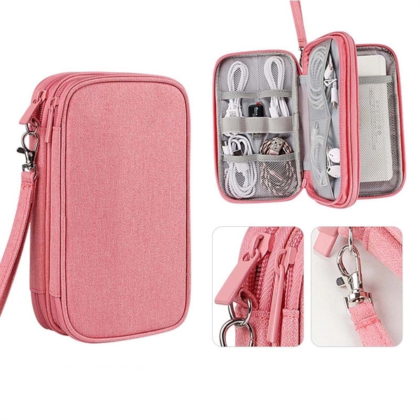 Electronic Accessories Cable Organizer Bag - Electronic Accessories Cable Organizer Bag - Image 6 of 6
