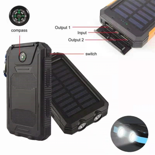 Portable Solar Power Bank - Portable Solar Power Bank - Image 1 of 4