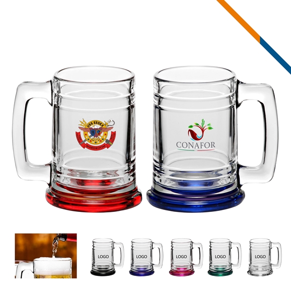 Libbey Idelle Glass Beer Mugs - 15 OZ. - Libbey Idelle Glass Beer Mugs - 15 OZ. - Image 0 of 9