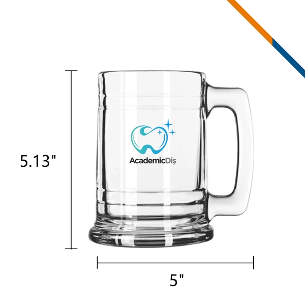 Libbey Idelle Glass Beer Mugs - 15 OZ. - Libbey Idelle Glass Beer Mugs - 15 OZ. - Image 2 of 9