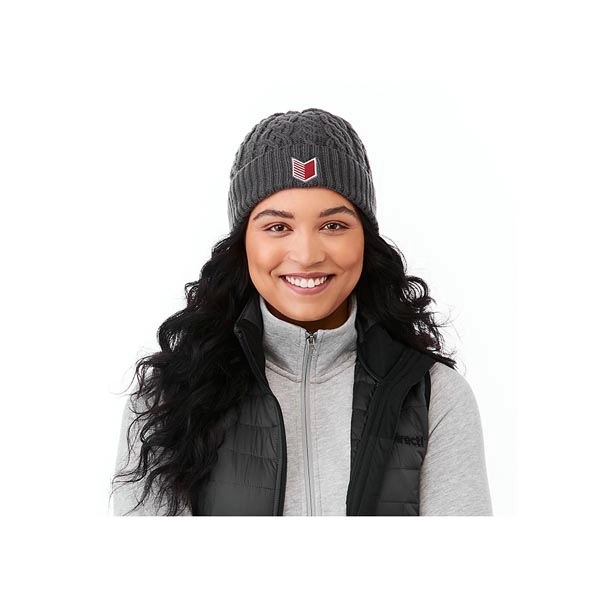 Unisex OPTIMAL Knit Cuffed Beanie - Unisex OPTIMAL Knit Cuffed Beanie - Image 0 of 4