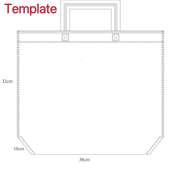 Customize Non-Woven Tote Bag (15" W x 12 1/2" H x 4" D) - Customize Non-Woven Tote Bag (15" W x 12 1/2" H x 4" D) - Image 1 of 15