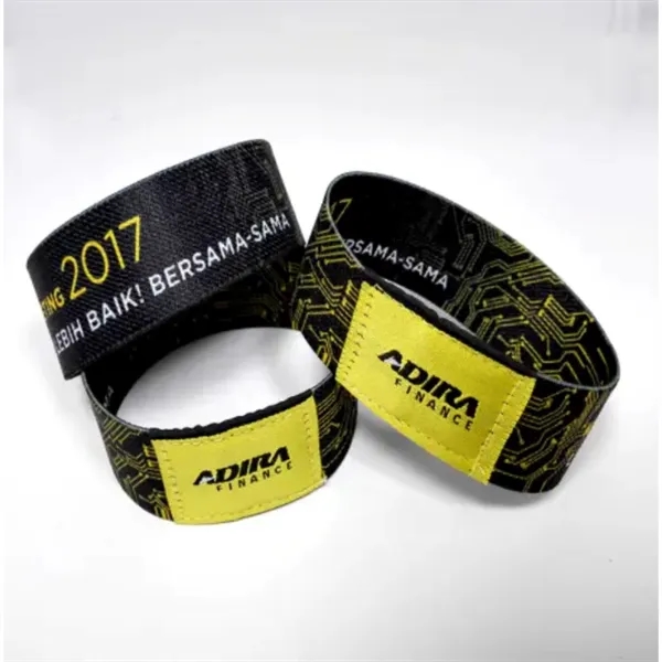 iTAGL Smart NFC Digital Business 3/4" Event Fabric Wristband - iTAGL Smart NFC Digital Business 3/4" Event Fabric Wristband - Image 1 of 5