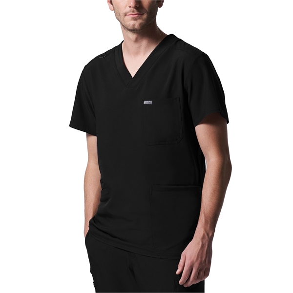 Landau - Forward - Men's Four-Pocket Back Yoke V-Neck Top - Landau - Forward - Men's Four-Pocket Back Yoke V-Neck Top - Image 0 of 25