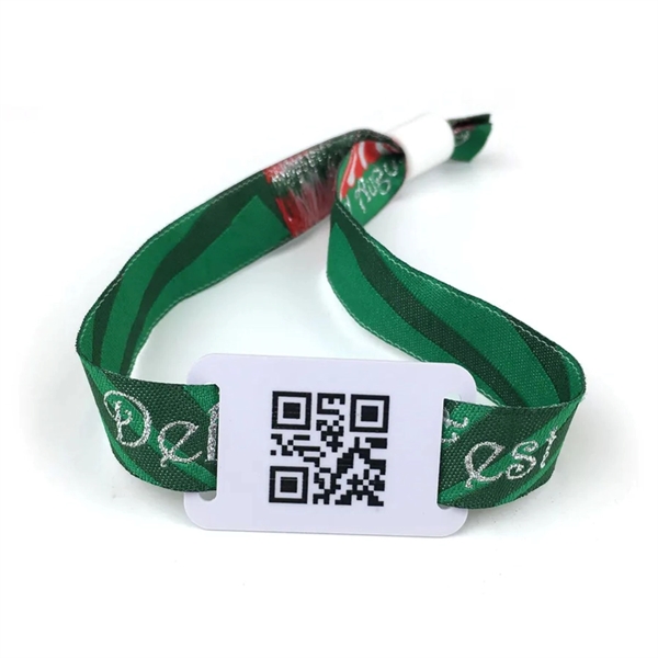 iTAGL 3/4" Smart NFC Digital Business Event Fabric Wristband - iTAGL 3/4" Smart NFC Digital Business Event Fabric Wristband - Image 1 of 10