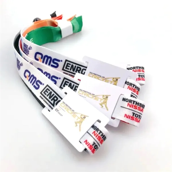 iTAGL 3/4" Smart NFC Digital Business Event Fabric Wristband - iTAGL 3/4" Smart NFC Digital Business Event Fabric Wristband - Image 9 of 10