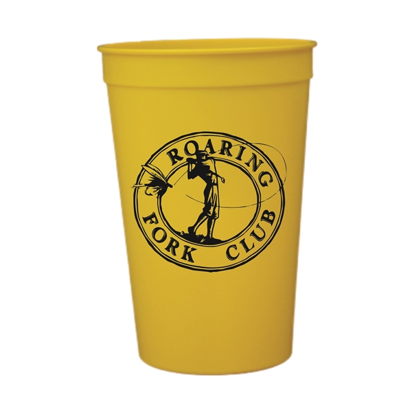 32oz. Yellow Stadium Cups - 32oz. Yellow Stadium Cups - Image 0 of 1