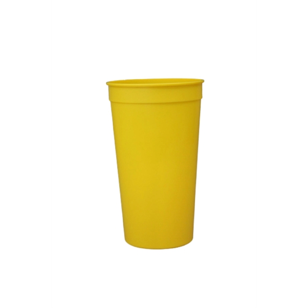 32oz. Yellow Stadium Cups - 32oz. Yellow Stadium Cups - Image 1 of 1