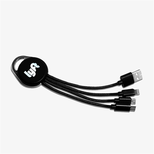 iTAGL Smart NFC Digital Business 4-In-1 Charging Cable - iTAGL Smart NFC Digital Business 4-In-1 Charging Cable - Image 0 of 0