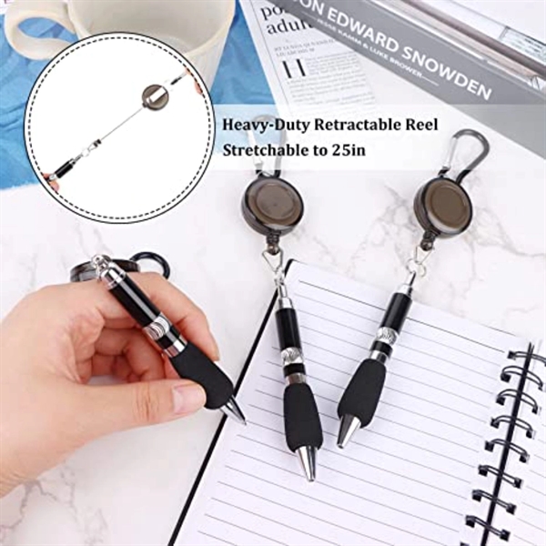 iTAGL Smart NFC Digital Business Carabiner Badge Reel Pen - iTAGL Smart NFC Digital Business Carabiner Badge Reel Pen - Image 4 of 5