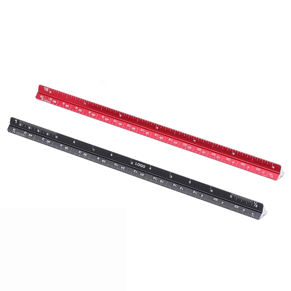 6 Inch Architectural Scale Ruler - 6 Inch Architectural Scale Ruler - Image 0 of 2