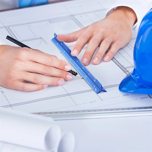 6 Inch Engineer Scale Ruler - 6 Inch Engineer Scale Ruler - Image 4 of 4