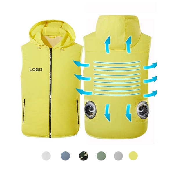 Summer Air Conditioner Cooling Vest - Summer Air Conditioner Cooling Vest - Image 0 of 6