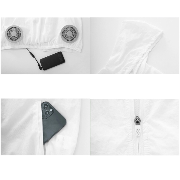 Summer Air Conditioner Cooling Vest - Summer Air Conditioner Cooling Vest - Image 5 of 6