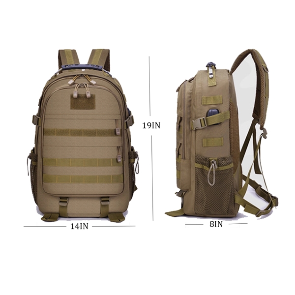 USB Charging Camping Backpack - USB Charging Camping Backpack - Image 1 of 3