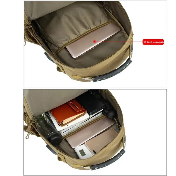 USB Charging Camping Backpack - USB Charging Camping Backpack - Image 2 of 3