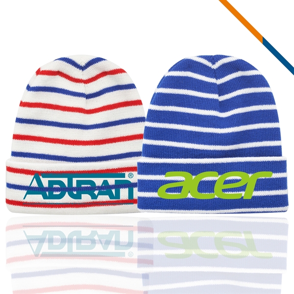 Juvia Striped Beanies - Juvia Striped Beanies - Image 1 of 7