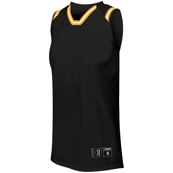 Ladies Retro Basketball Jersey - Ladies Retro Basketball Jersey - Image 15 of 15