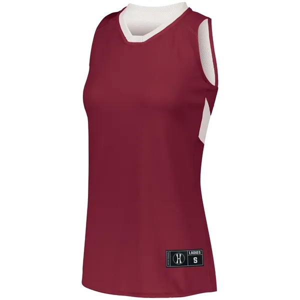 Ladies Dual-Side Single Ply Basketball Jersey - Ladies Dual-Side Single Ply Basketball Jersey - Image 4 of 9
