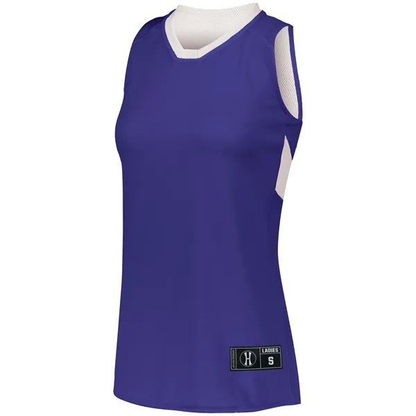 Ladies Dual-Side Single Ply Basketball Jersey - Ladies Dual-Side Single Ply Basketball Jersey - Image 7 of 9