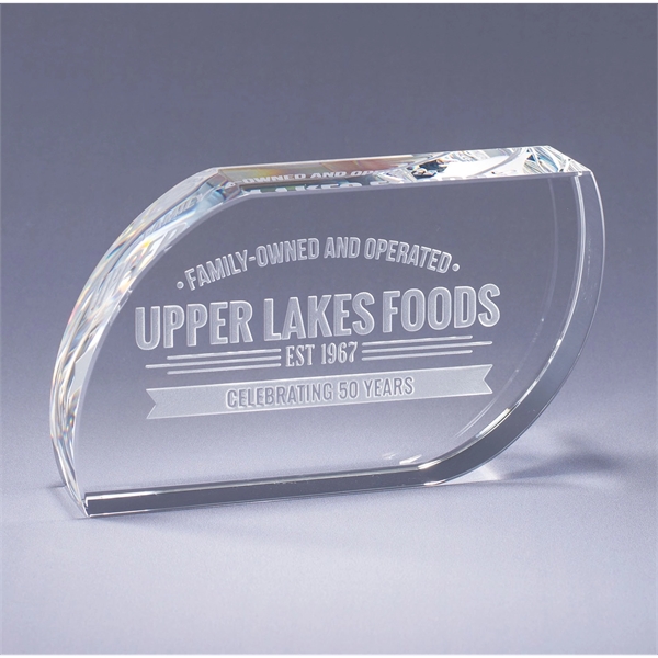 Leaf Optic Crystal Paperweight - Leaf Optic Crystal Paperweight - Image 0 of 1