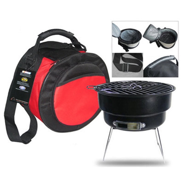 2 In 1 Portable Kooler Cooler Bag BBQ Grill - 2 In 1 Portable Kooler Cooler Bag BBQ Grill - Image 2 of 2