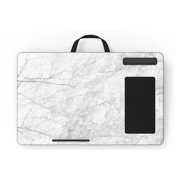Lap Desk with Device Ledge, Mouse Pad and Phone Holder - Lap Desk with Device Ledge, Mouse Pad and Phone Holder - Image 2 of 2