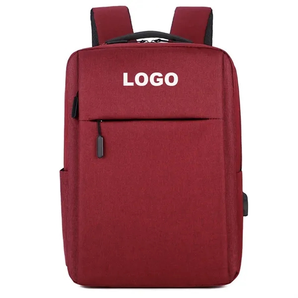 Laptop Backpack With Charger Port - Laptop Backpack With Charger Port - Image 2 of 4