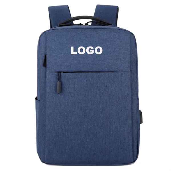 Laptop Backpack With Charger Port - Laptop Backpack With Charger Port - Image 3 of 4