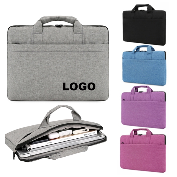 Custom Slim Laptop Handbag - Custom Slim Laptop Handbag - Image 0 of 5