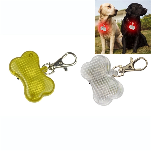 2 Led Bone Type Blinking Safety Light Keychain - 2 Led Bone Type Blinking Safety Light Keychain - Image 2 of 2