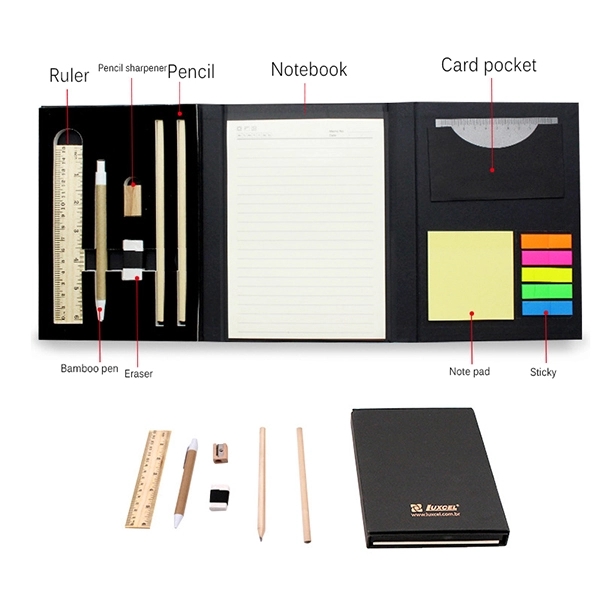 Eco-Inspired Tri-Fold Stationery Sets - Eco-Inspired Tri-Fold Stationery Sets - Image 1 of 1